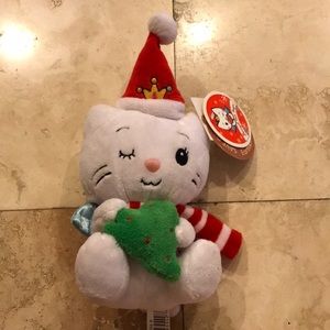 Angel Cat Sugar Christmas Stuffed Animal